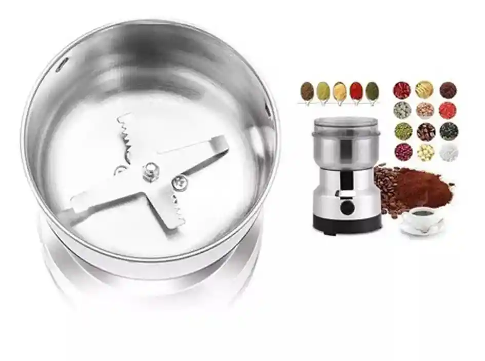 Molinillo De Grano Eléctrico Multifuncional Moledor De 4 Lám