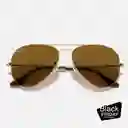 Ray-ban 3025 001/33 Marco Dorado Lente Marron Talle M 58mm Ray Ban Rayban Gafas De Sol