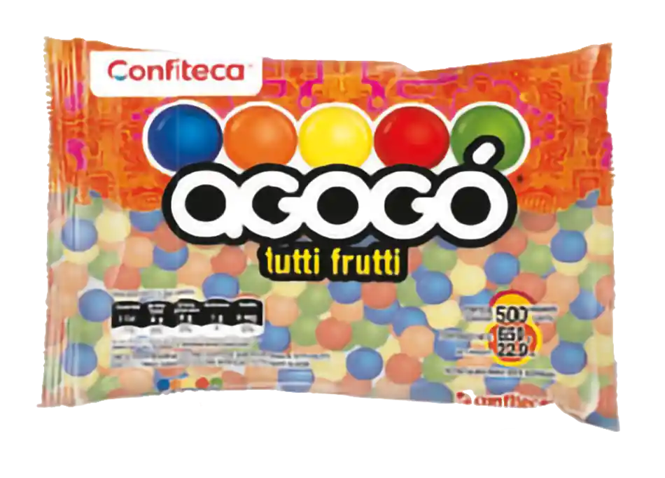 Chicle Agogo Bola Pequeña X500unidades