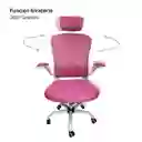 Silla De Oficina Maxi Presidente Rosado