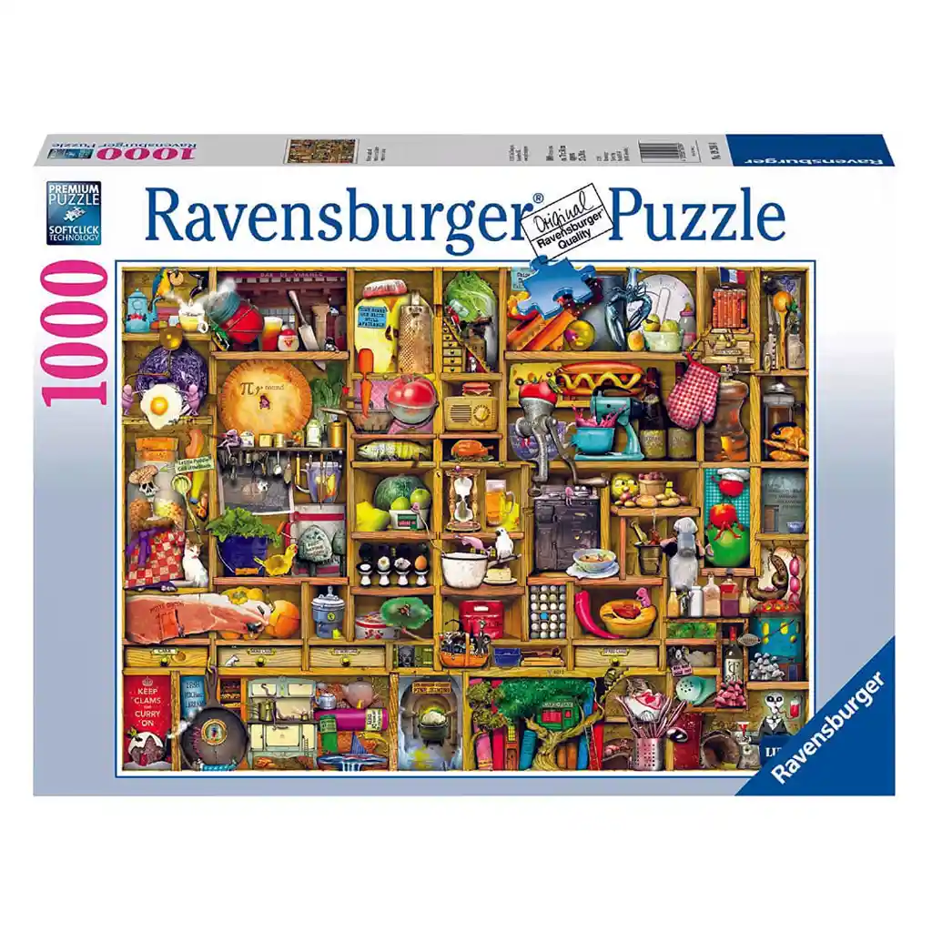 Rompecabezas 1000 Piezas Cocina Curiosa - Ravensburger (19298)