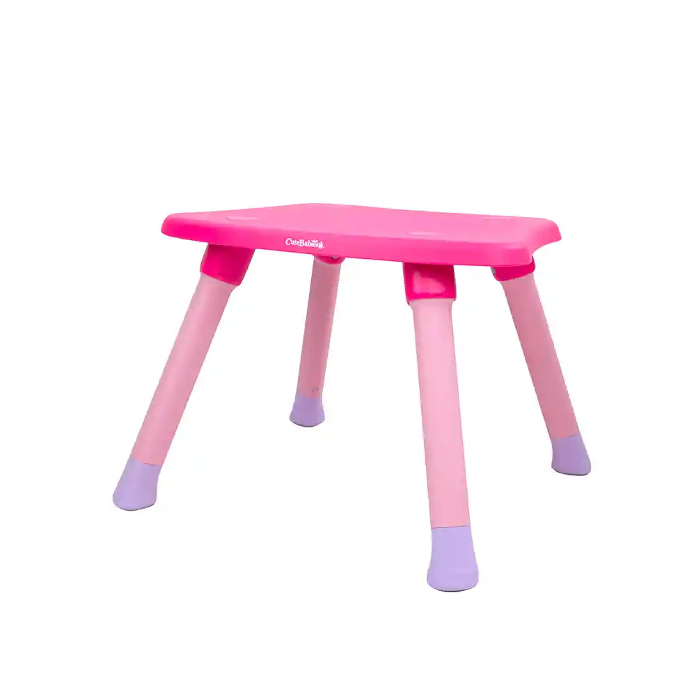 Silla Comedor Escritorio Para Bebé Bite 5 En 1 Cutebabies Rosado