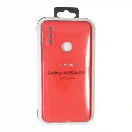 Forro Silicone Case Samsung A10s / M01s Rojo