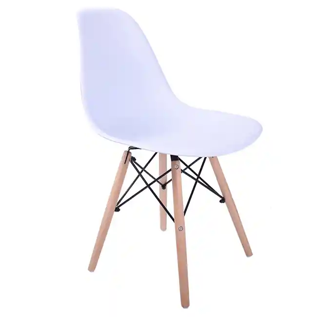 Ekonomodo Mesa Eames Infantil Con Silla Blanca Kids