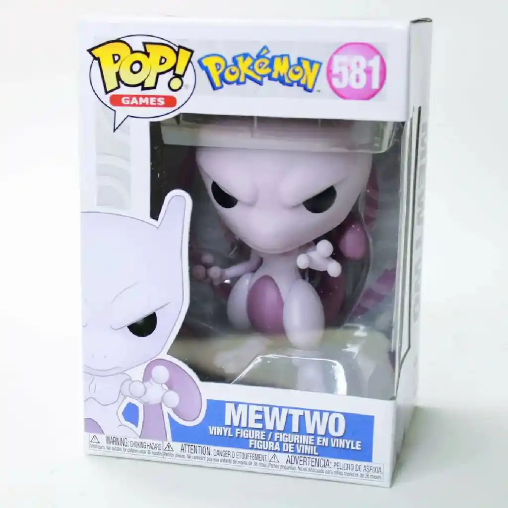 Funko Pop Games Pokemon - Mewtwo # 581