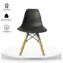 Silla Infantil Eames Negro