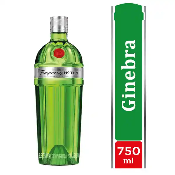 Ginebra Tanqueray N° Ten Botella 750ml