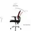 Silla De Oficina Rey Rojo