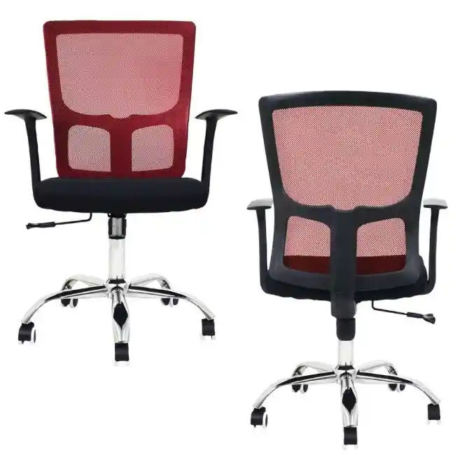 Silla De Oficina Rey Rojo