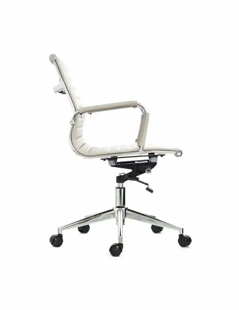 Silla Presidente Espalda Media Taupe