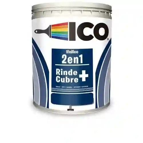 Pintura Vinilo Blanco 1/4 Galon (tipo 1) Vinilico Ico