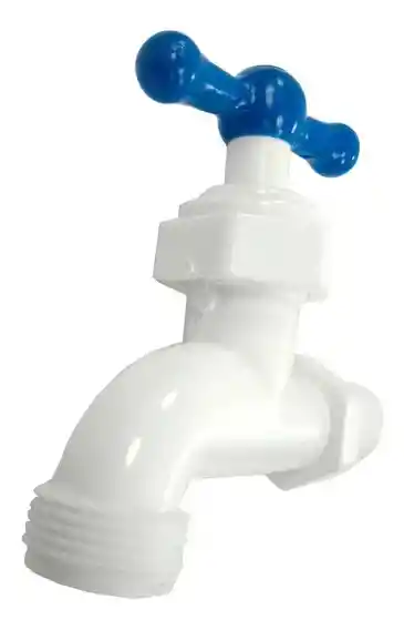 Llave Jardin 1/2" Plastica