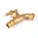 Llave Jardin 1/2" Bronce Grival