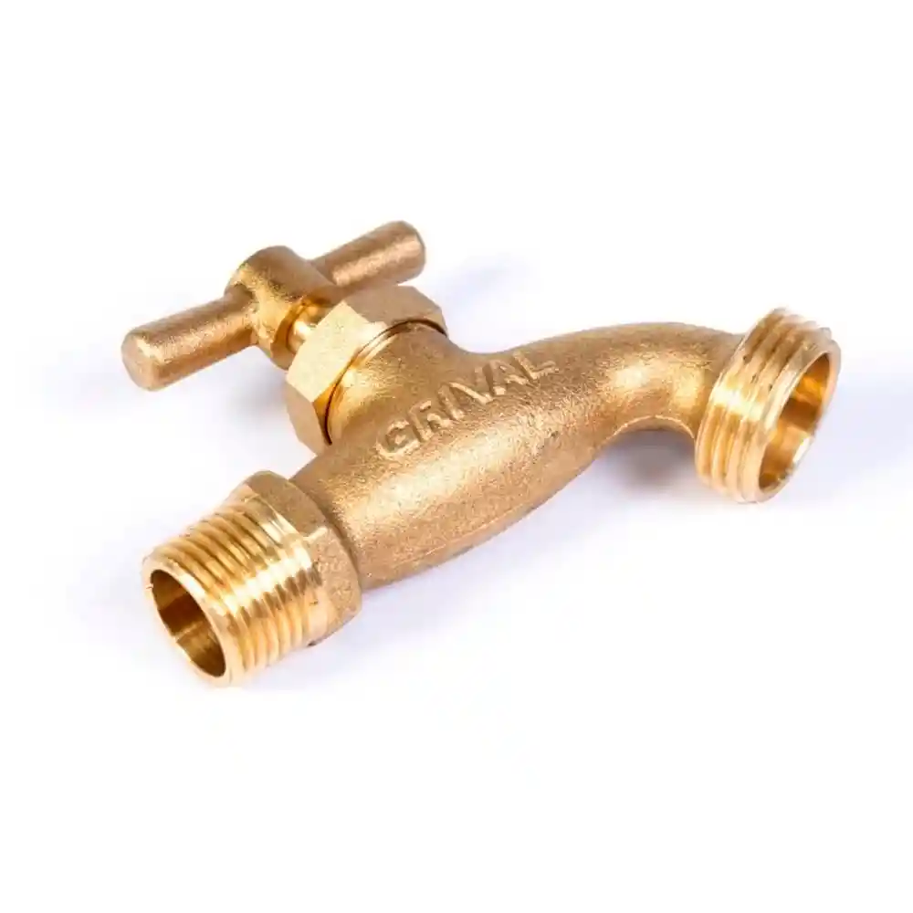 Llave Jardin 1/2" Bronce Grival