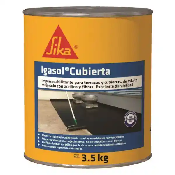 Igasol Cubierta 3.5 Kg Sika