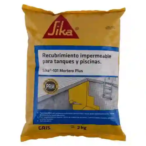 Sika 101 Mortero Plus Gris X 2kg