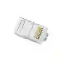 Conector De Red Terminal Rj45 Cat 5e / Bolsa X 100 Unidades