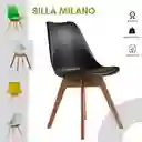 Ekonomodo Silla Tapizada Milano Negro