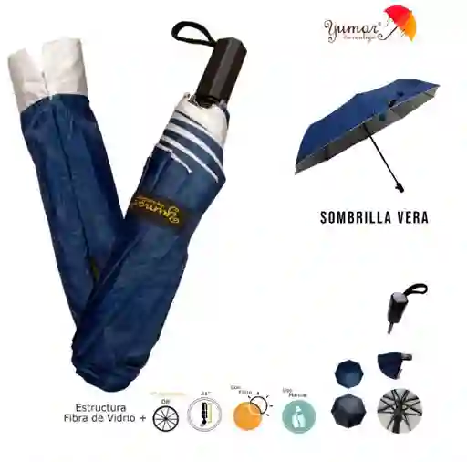 Sombrilla Paraguas Protección Solar Manual Yumar Vera