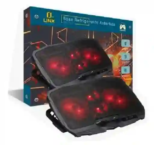 Base Refrigerante Gamer 4 Ventiladores Ecualizabe