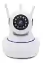 Cámara Seguridad Ip Wifi Robótica Visión Nocturna 3 Antenas Wifi