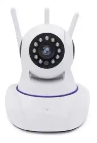 Cámara Seguridad Ip Wifi Robótica Visión Nocturna 3 Antenas Wifi