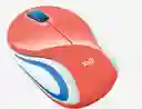 Logitech Mouse Inalámbrico M187 Coral