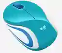 Logitech Mouse Inalámbrico M187 Verde Azulado