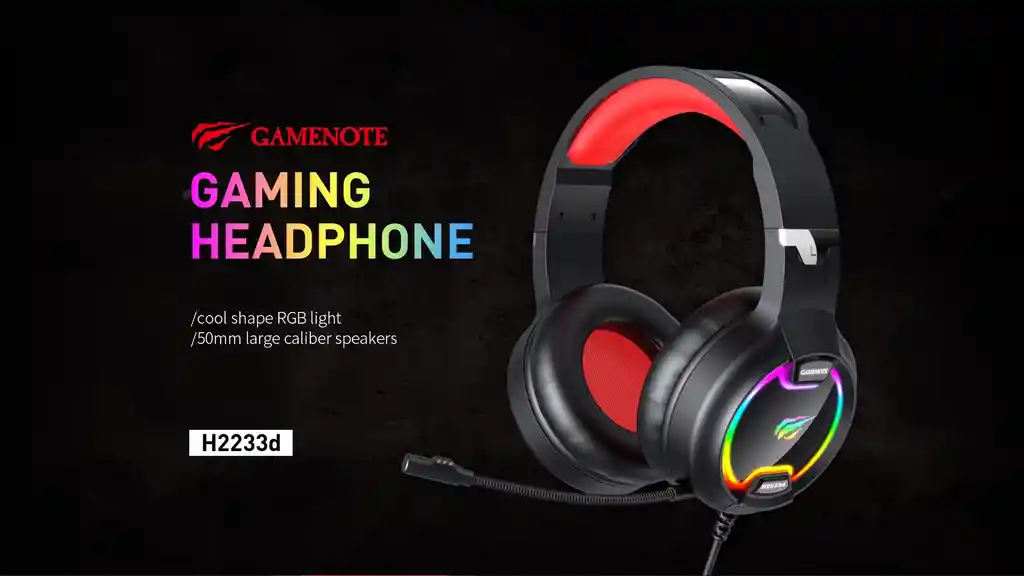 Audifonos Gamer Rgb Havit H-2233d