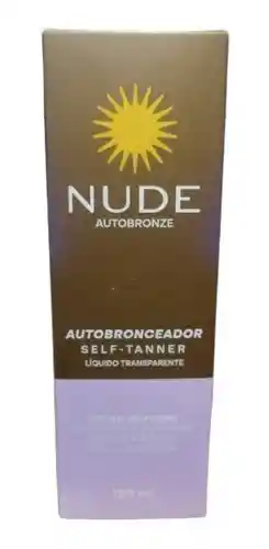 Nude Autobronceador Self-tanner Liquido Transparente 120 Ml