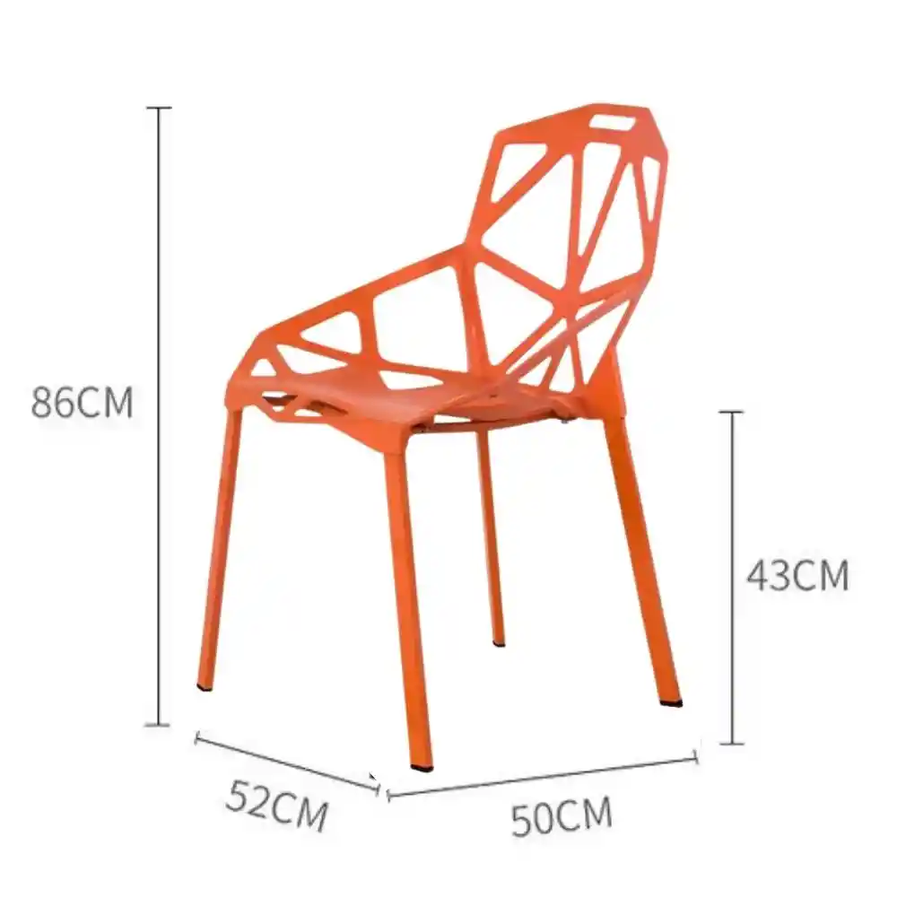 Silla Triangulo Roja