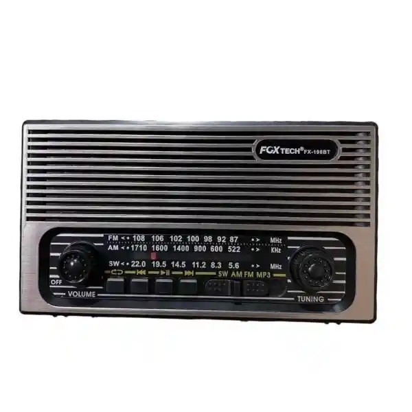 Radio Am/fm/usb Bluetooth Marca Fox Tech Fx-198bt
