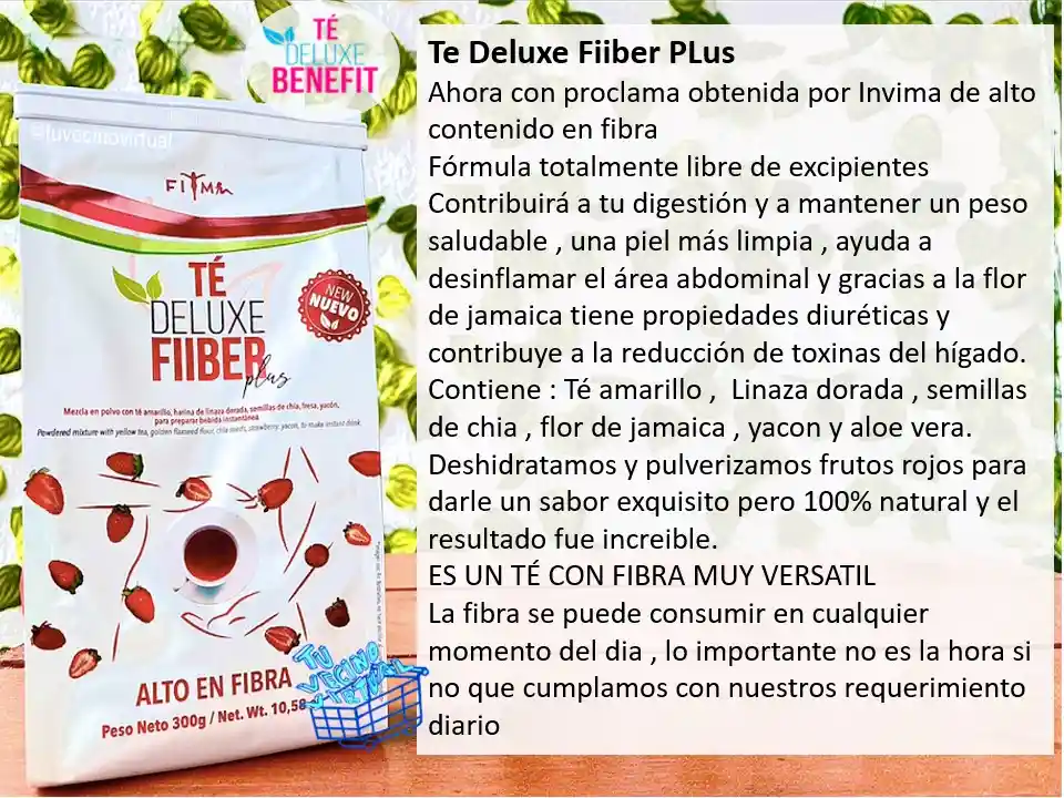 Te Deluxe Fiber Pluss