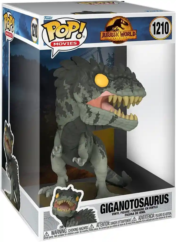 Nuevo Funko Jurassic Park Giganotosaurus 10 Inch Chase