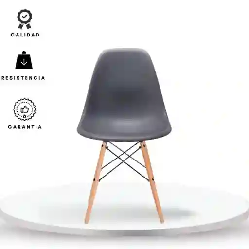 Ekonomodo Silla Eames Adult Gris