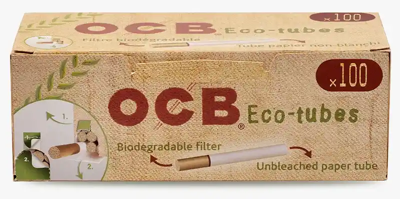 Ocb Cigarrillo Para Llenar Eco Tubos X 5unidades