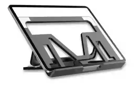 Stand Para Laptop Base Plástica Cinco Niveles De Inclinación