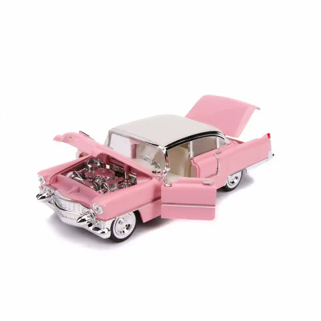 Carro Coleccionable Metalico Cadillac 1955 Elvis Presley Escala 1:24