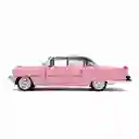 Carro Coleccionable Metalico Cadillac 1955 Elvis Presley Escala 1:24