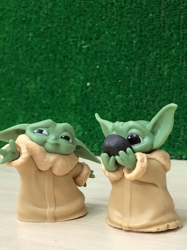Kit De Muñecos Baby Yoda Por 6 Unidades