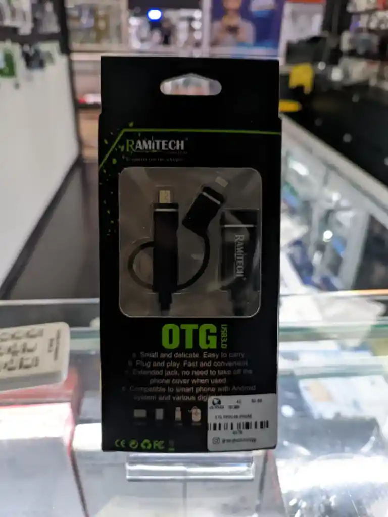 Otg De Usb Para Iphone, Micro Y Tipo C