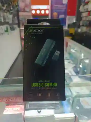 Hub Usb 3.0 Con Lector De Tarjeta