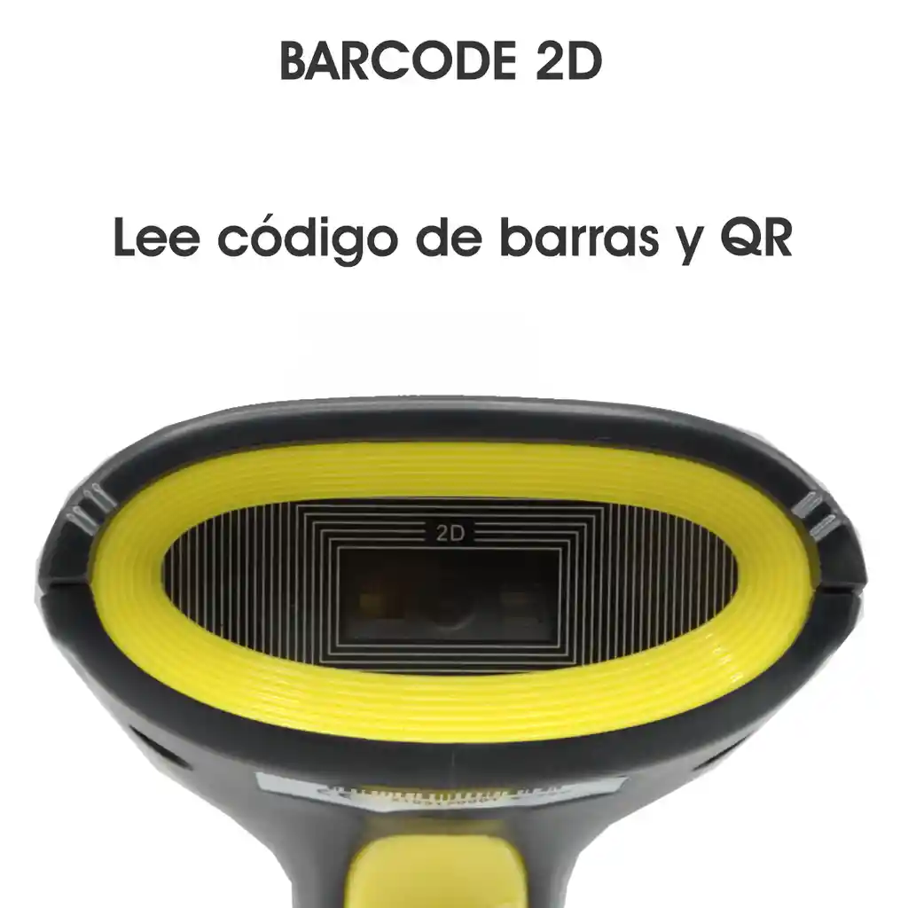 Lector/escaner Usb Código De Barras Y Qr 2d, Programable