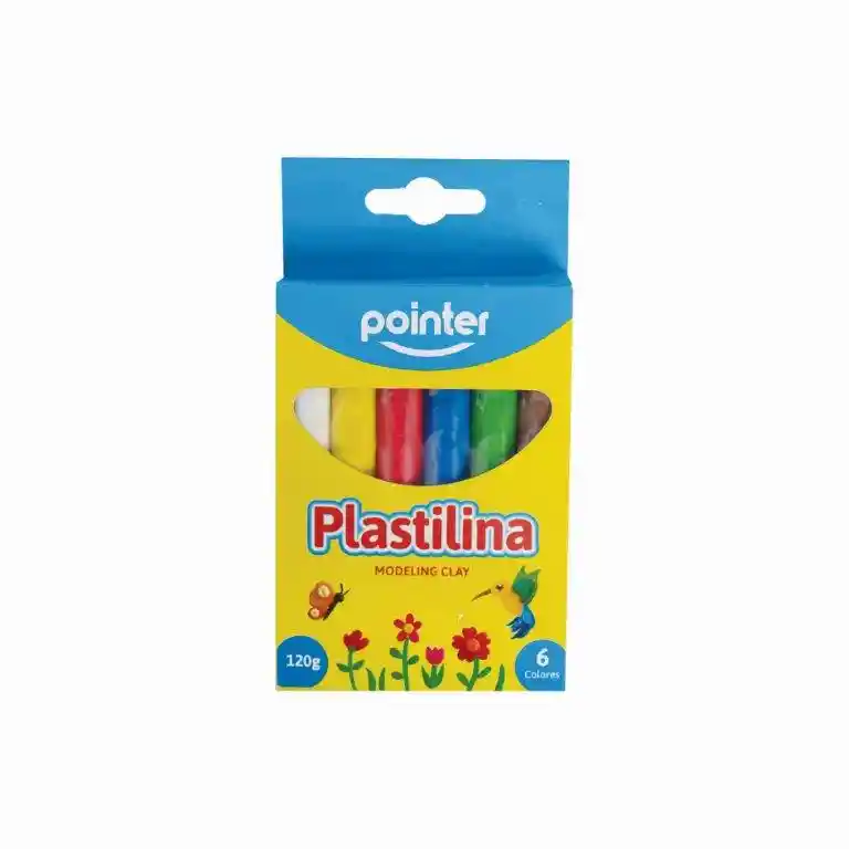 Plastilina Para Niños 6 Colores Juego Didáctico Colegio Niña