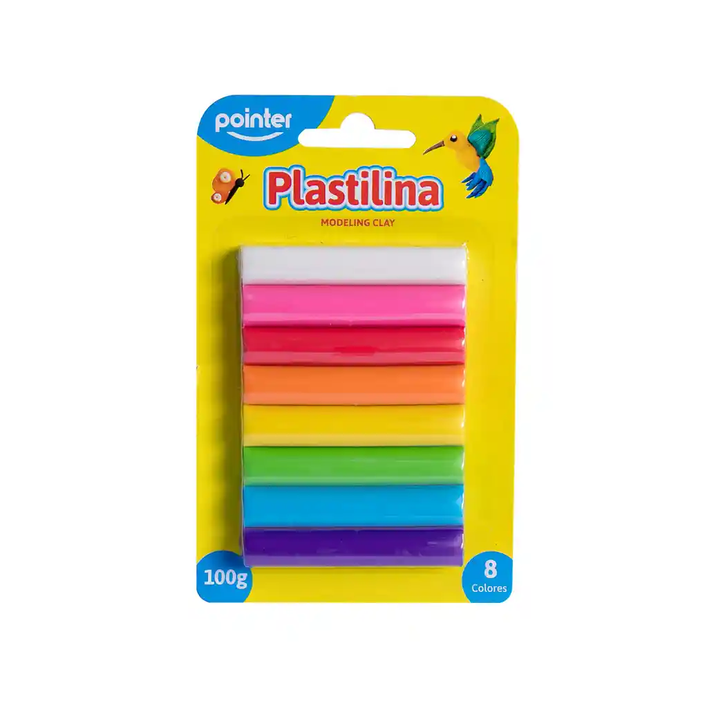 Plastilina Para Niños 8 Colores Juego Didáctico Colegio Niña