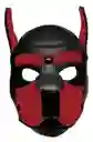 Mascara Dog Puppy Hood Rojo