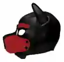 Mascara Dog Puppy Hood Rojo