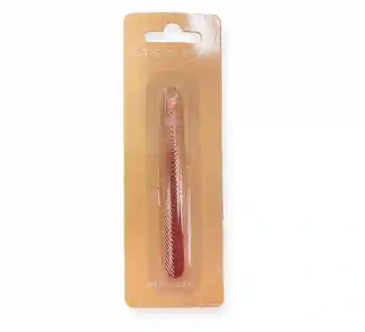 Depilador De Cejas Acero Oro Rosa Grabado Atenea