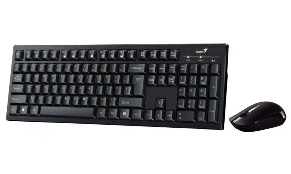 Genius Km-8101 Combo Teclado Y Mouse Inalámbricos Negro