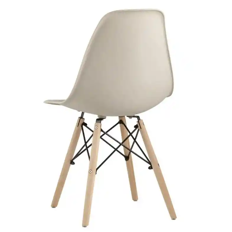 Silla Eames Adulto Beige